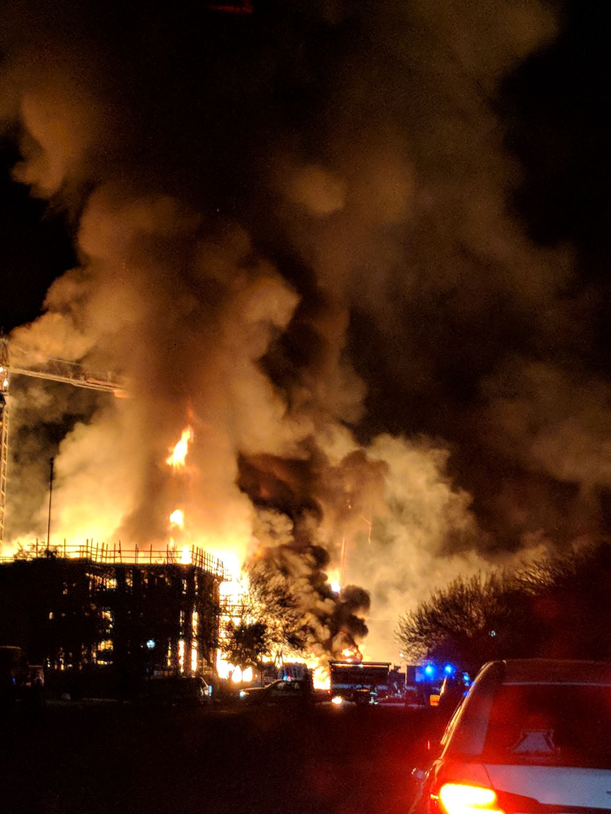 Tyndall fire